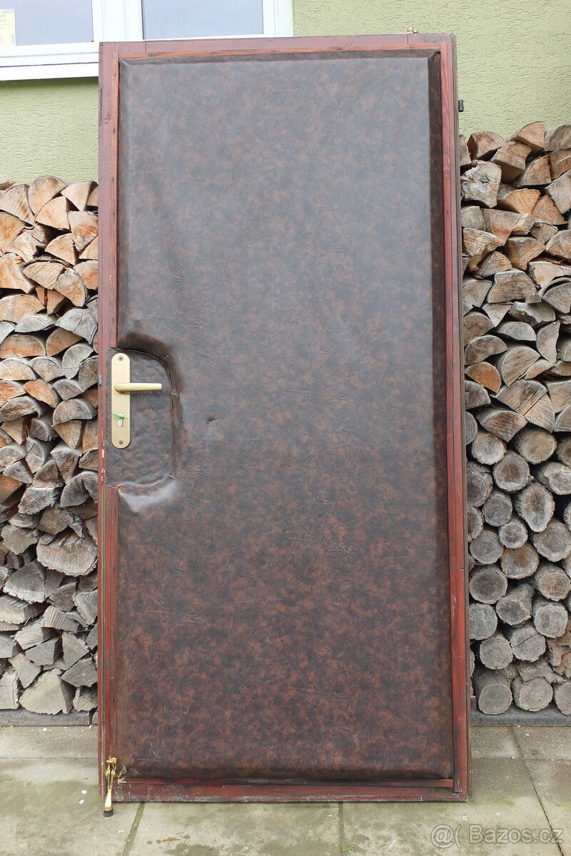 Vstupní dveře 2x zateplené 90/L - 2