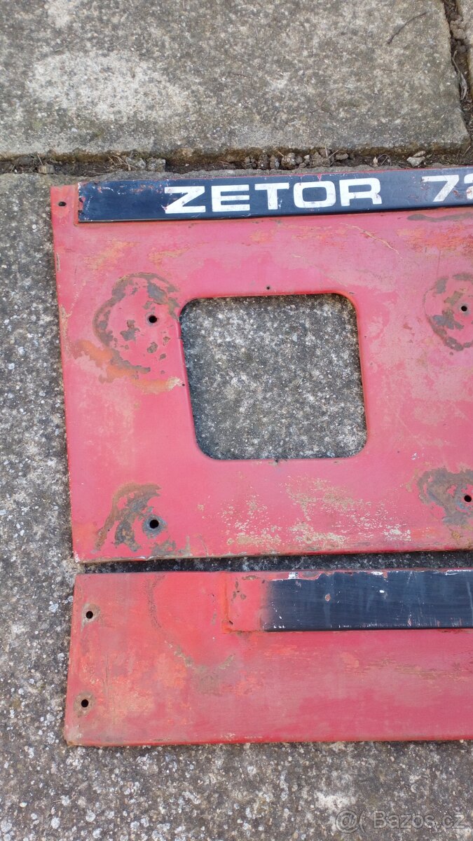 Zetor 7245 kapotáž - 2