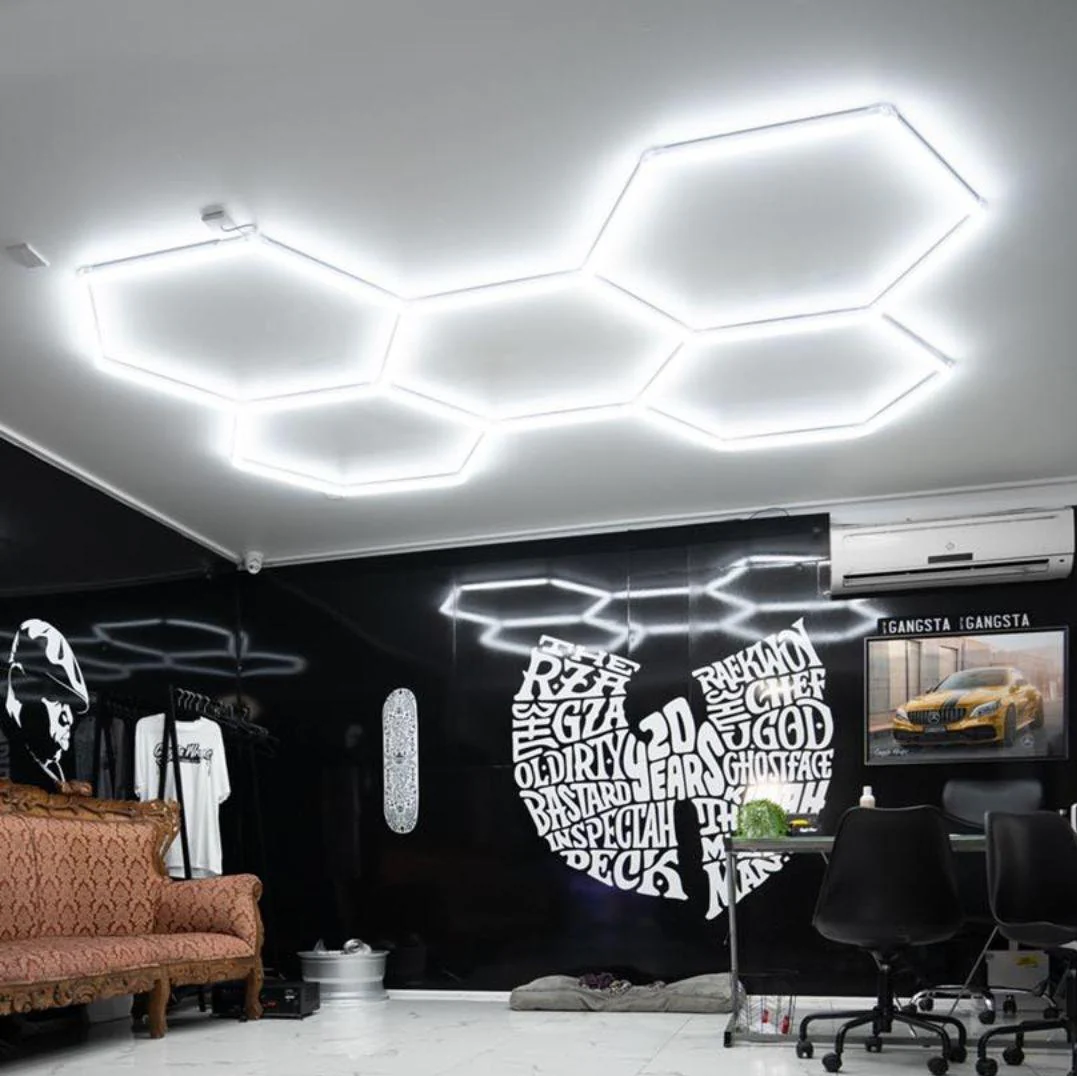 5x Hexagon LED světlo - 2