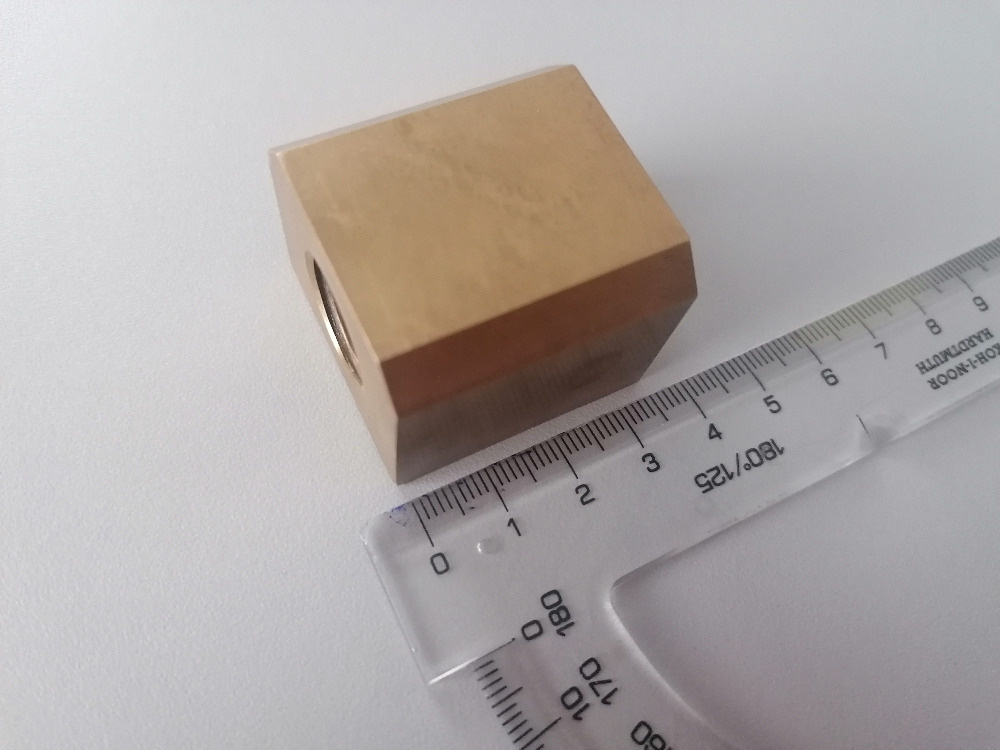 Bronzová matice M16 - 2