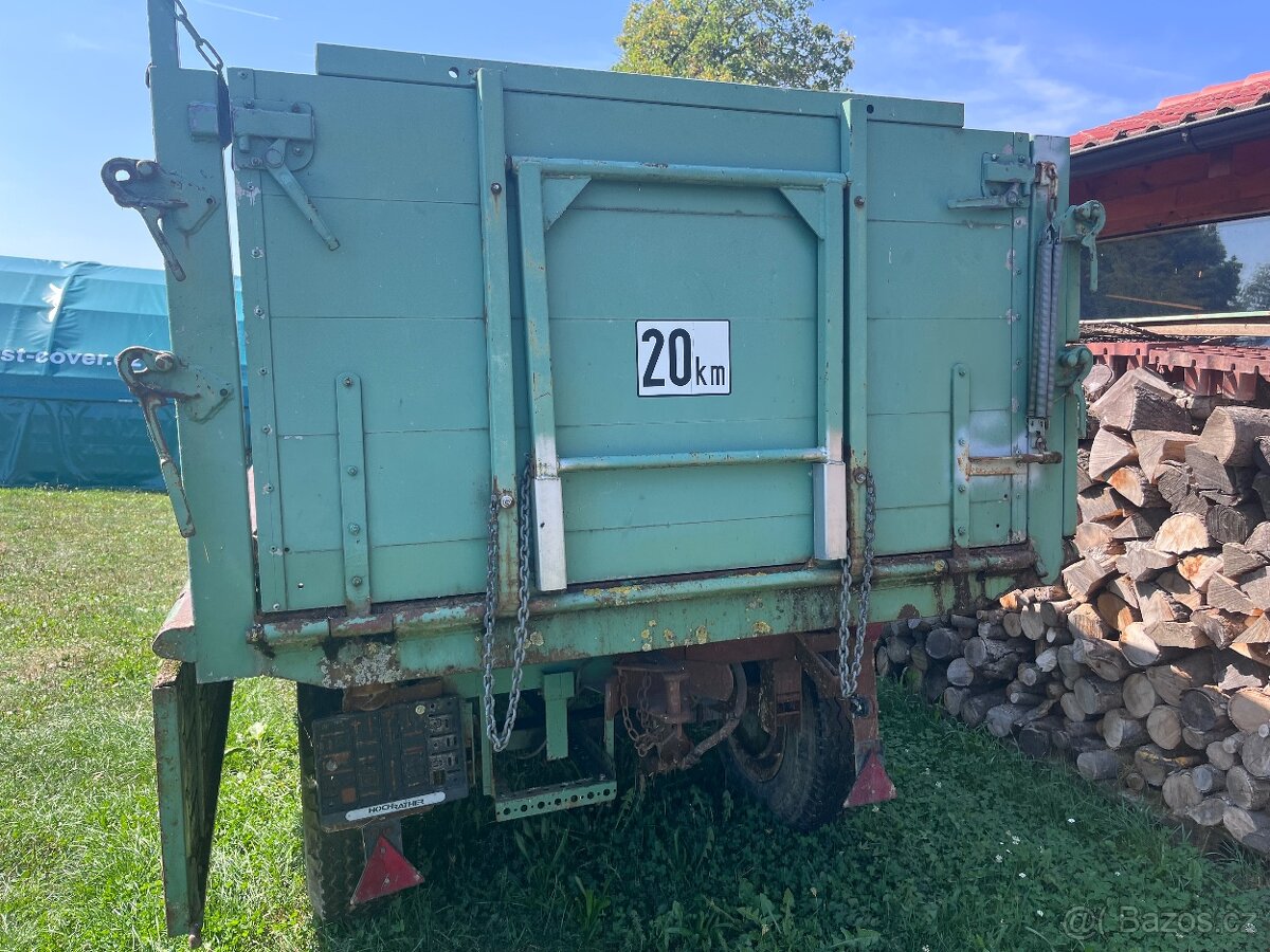 Vlek za traktor 5 t - 2