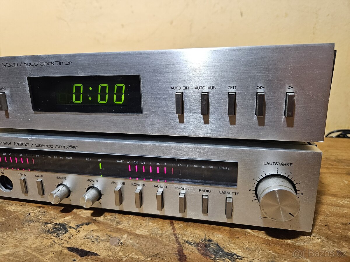 TENSON M300 HiFi zesilovač + timer - 2