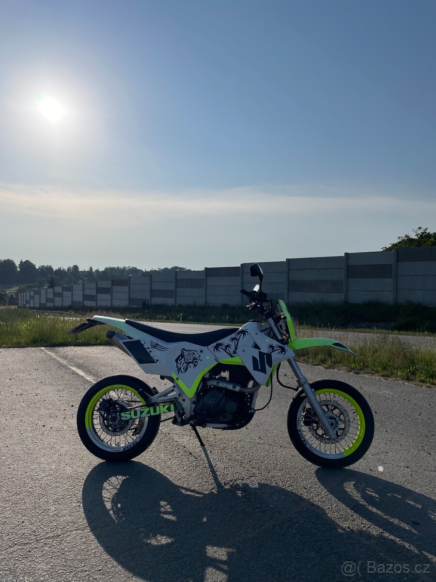 Suzuki DR 650 SUPERMOTO A2, 34kw v TP