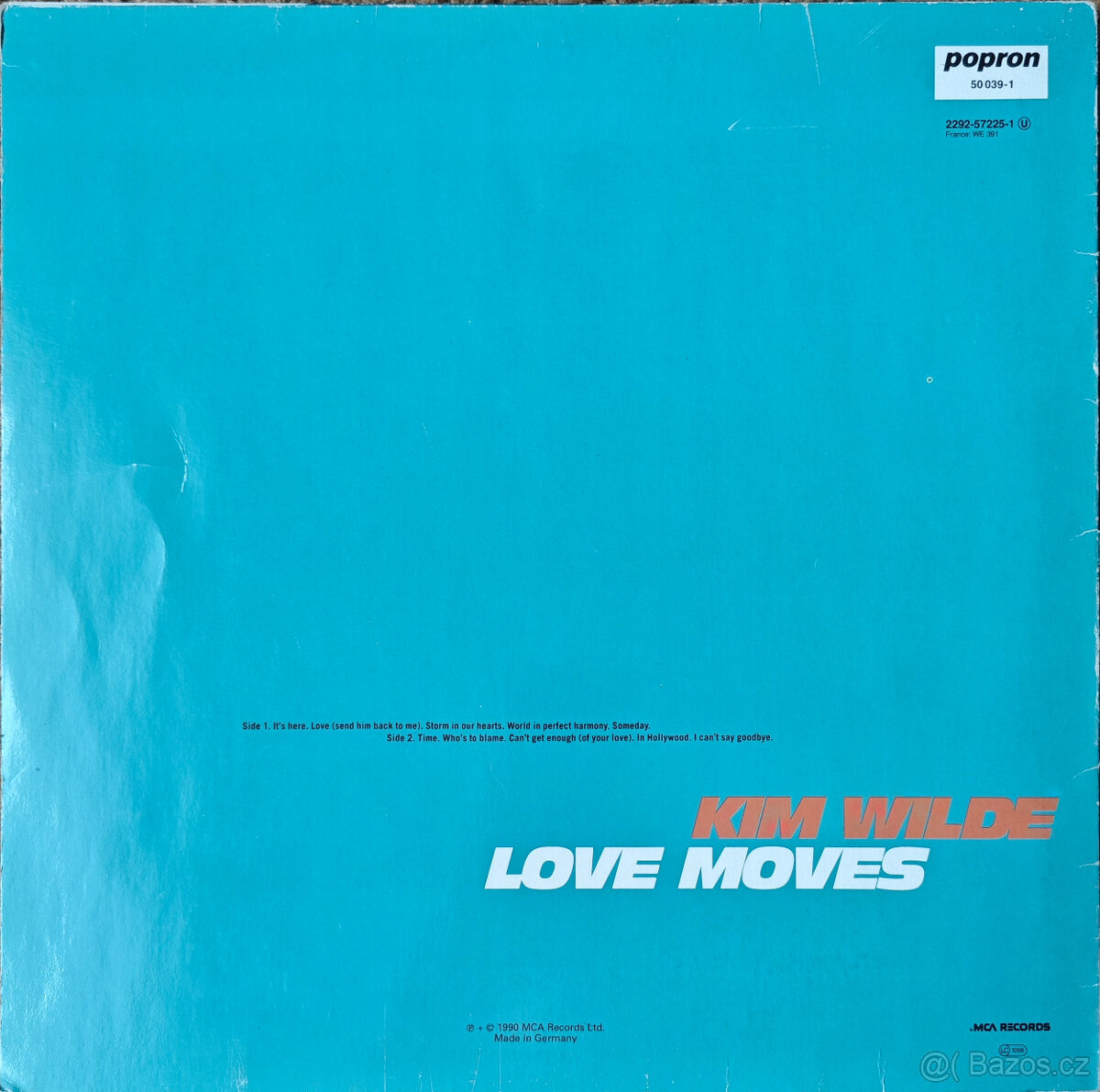 LP Kim Wilde – Catch As Catch Can (LP, 1990) - 2