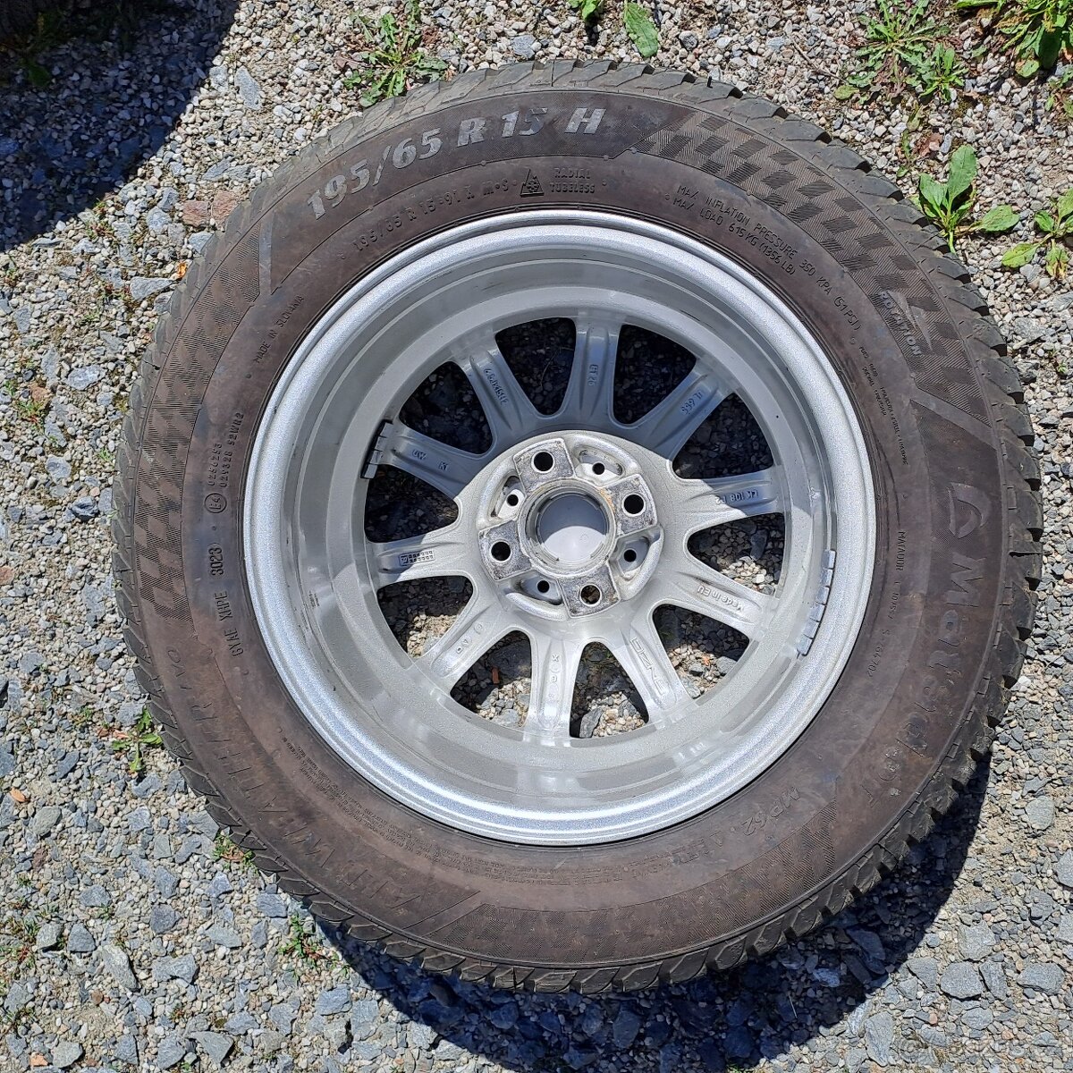 kola 6,5J na15, 4,x108, ET 25, střed 65 - 2