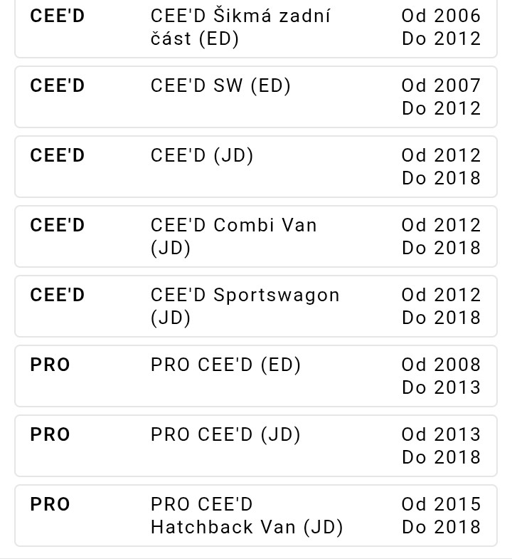 Ložisko s nábojem Kia Ceed Kia Pro Ceed zadní - 2