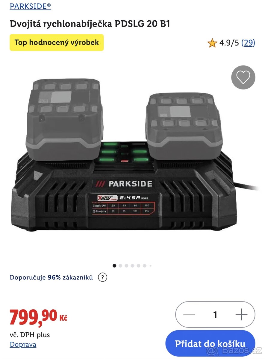 Aku sekačku Parkside PRMA 40-Li D2 - 2