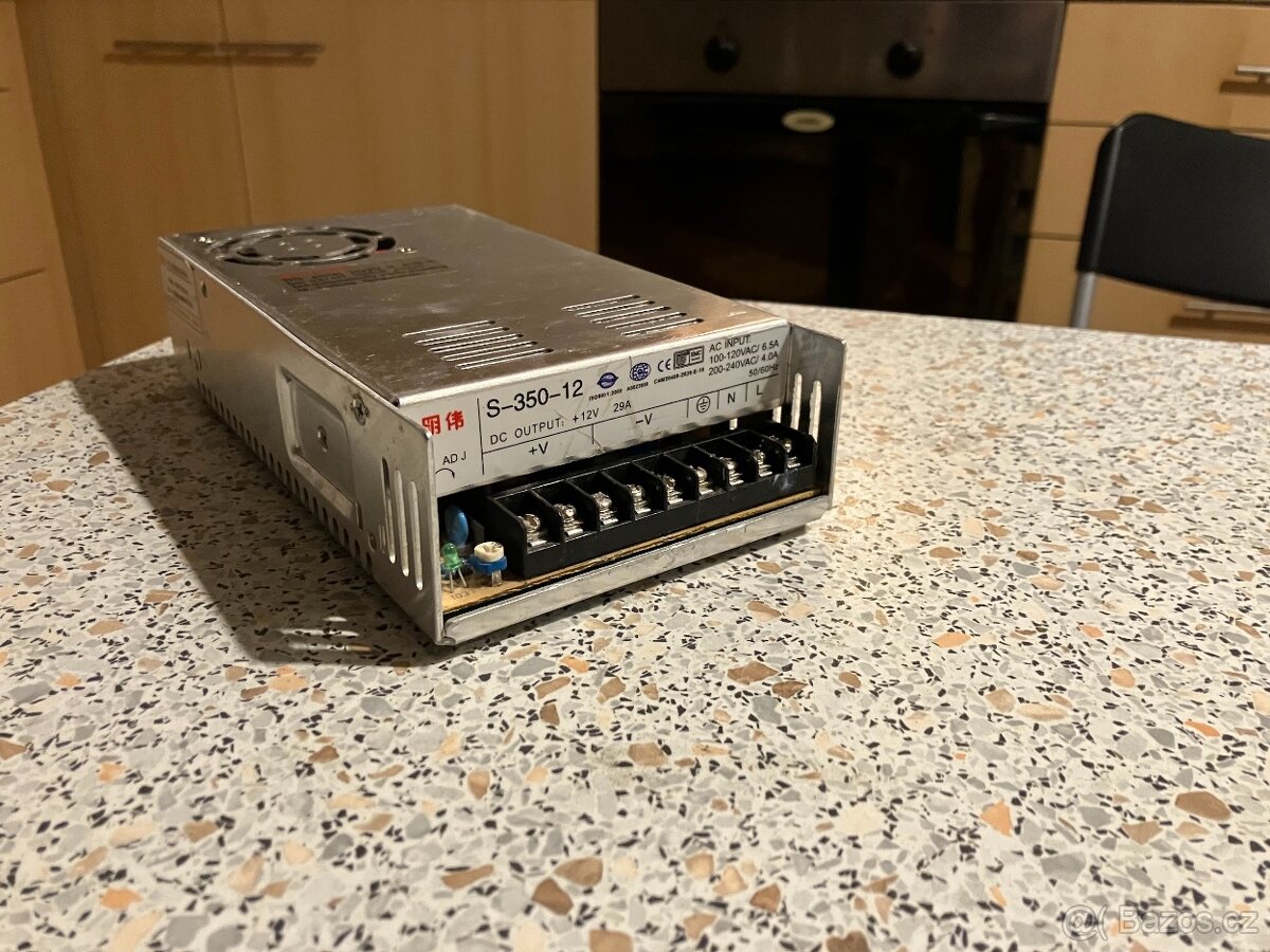 Spínaný zdroj 12V 29A, 350Watt - 2