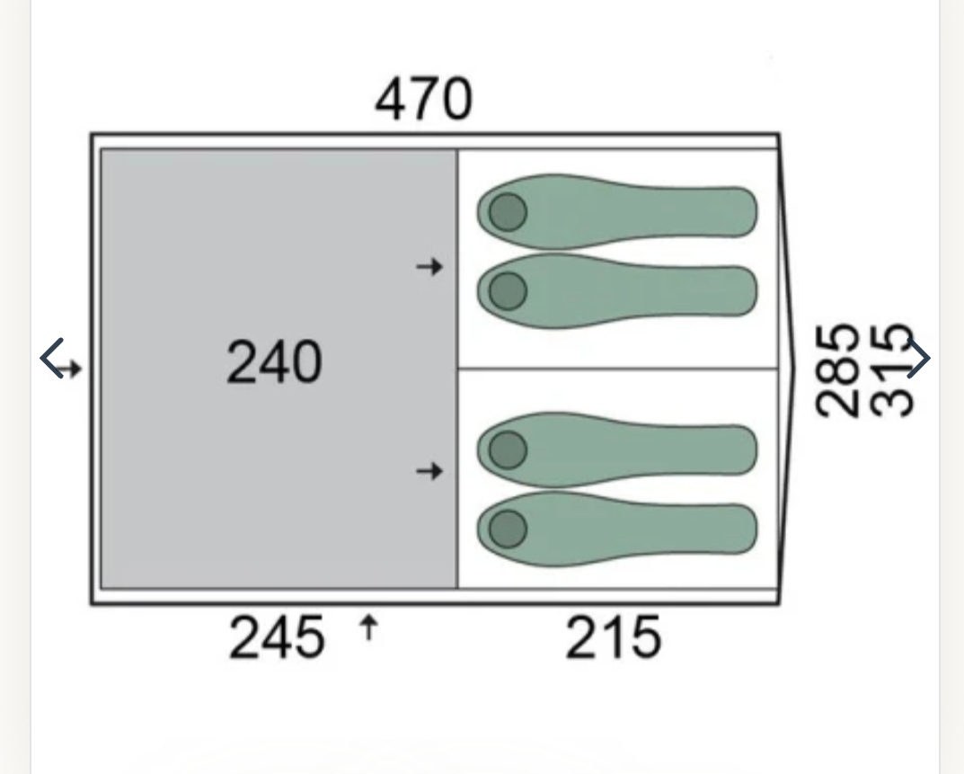 Kempinkových stan Pinguin Interval 4 - 2