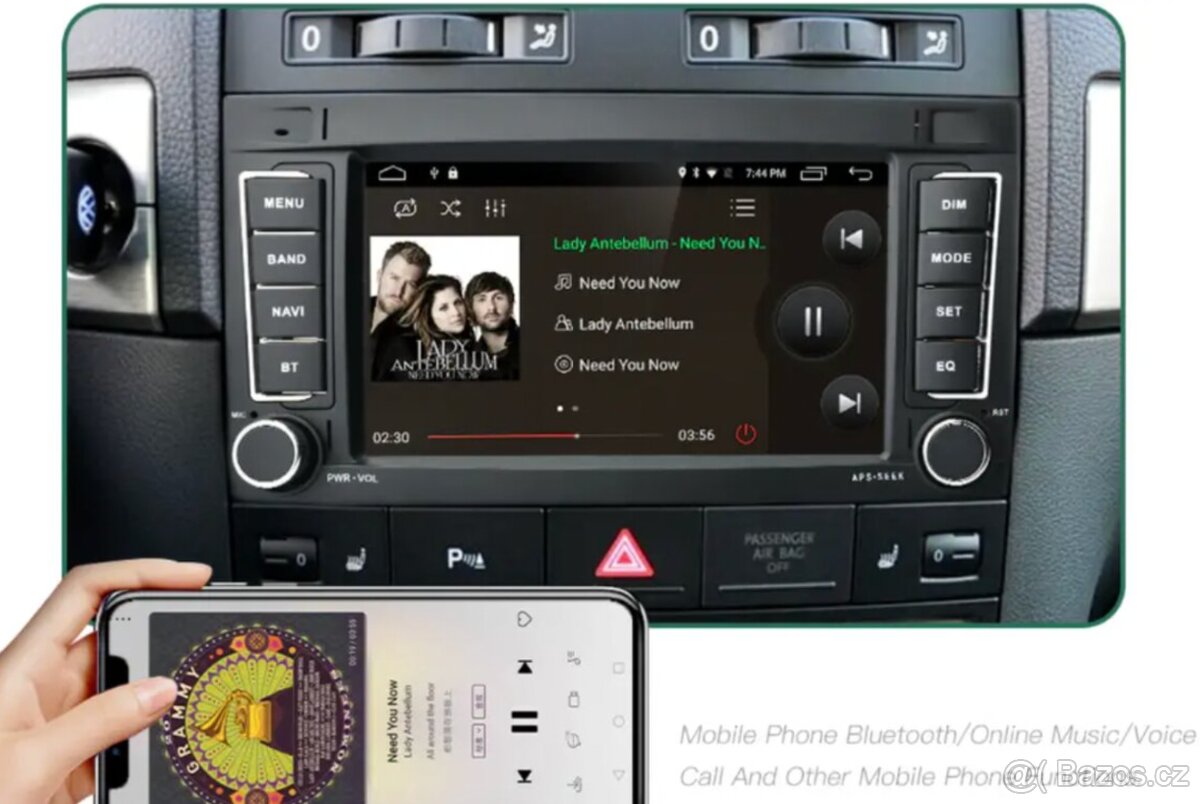 Nové Autorádio do VOLKSWAGEN TOUAREG, TRANSPORTER T5 ANDROID - 2