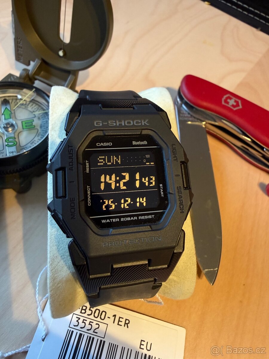 CASIO G-Shock GDB 500 - Nové, Blutooth, počitani kroku atd. - 2