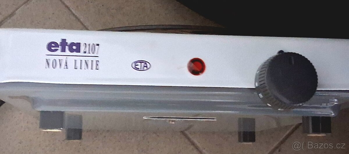 Vařič. Plotýnka ETA. TOP stav. - 2