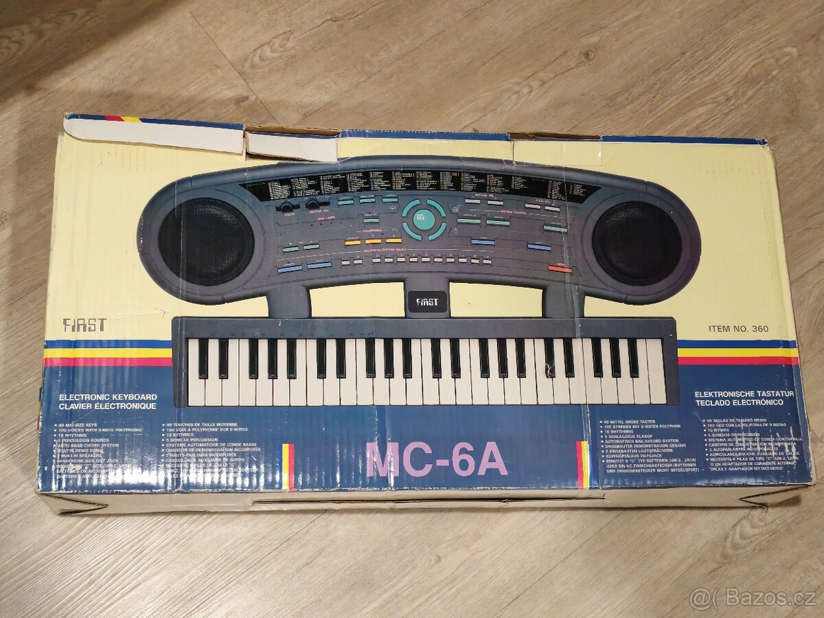 Elektronické klávesy FIAST MC-6A - 2