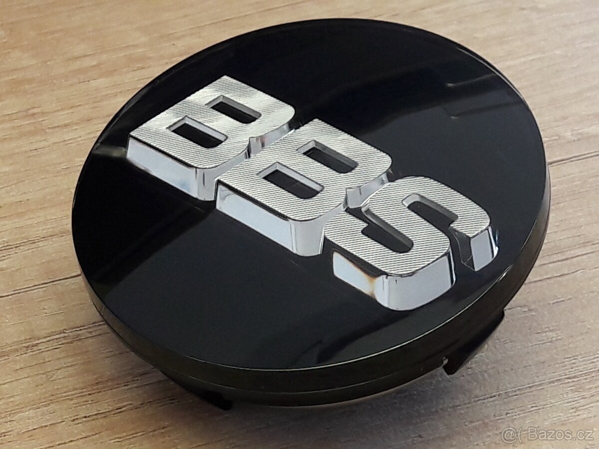 Prodám poličky orig. BBS 3D logo 70,6mm - 2
