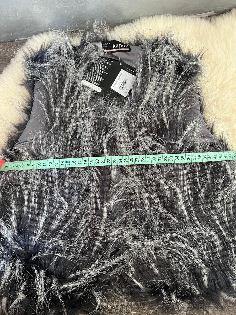 Zimní kožešinová vesta - 2