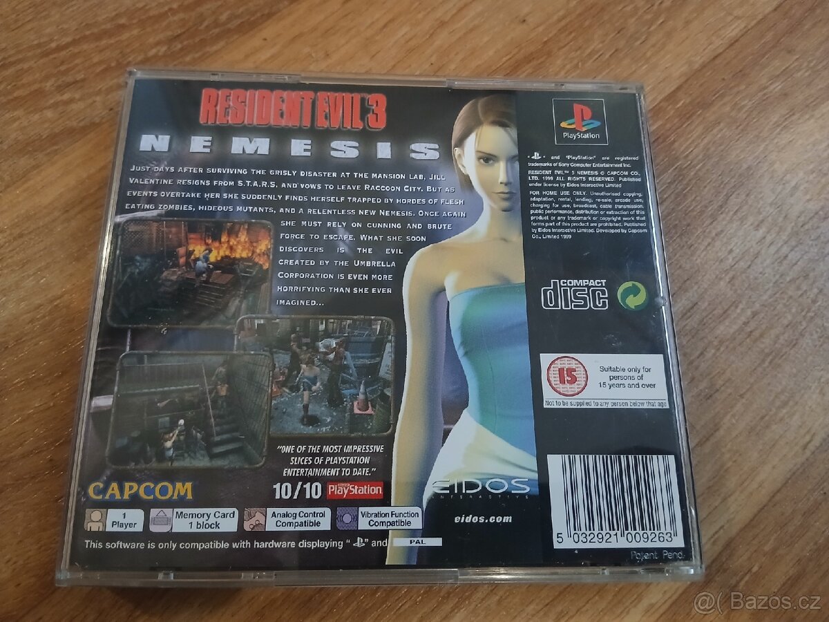 Resident Evil 3 Nemesis PS1 - 2