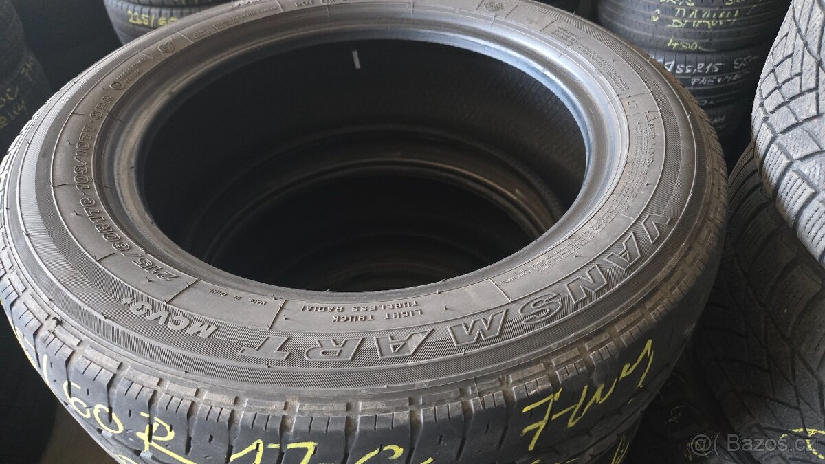 2 ks letní pneu Maxxis 215/60 R17" C - 2