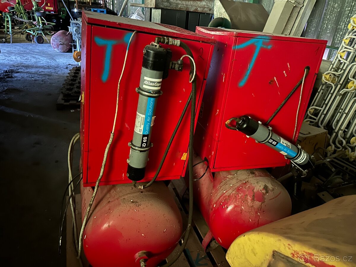 Kompresor Atlas Copco SF4Lely spirálové bezolejové - 2