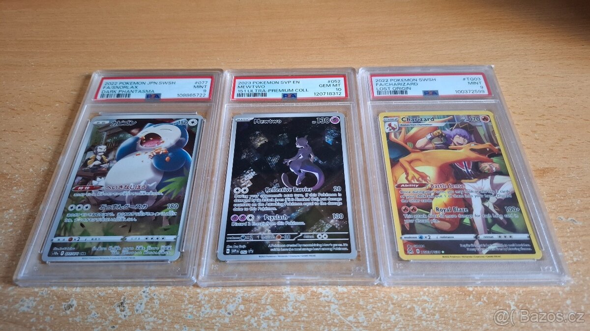 Ohodnocené Pokémon karty - 2