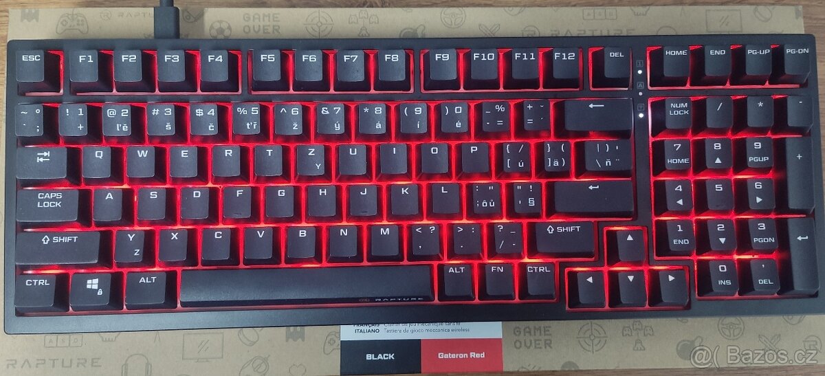 Rapture FOXTROT, Gateron G Pro 3.0 Red - 2