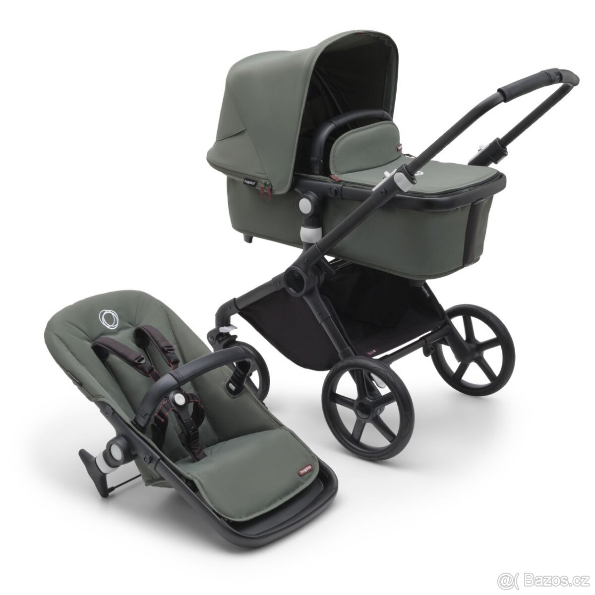 Bugaboo Fox Cub + držák na hrnek + pláštěnka + adaptéry - 2