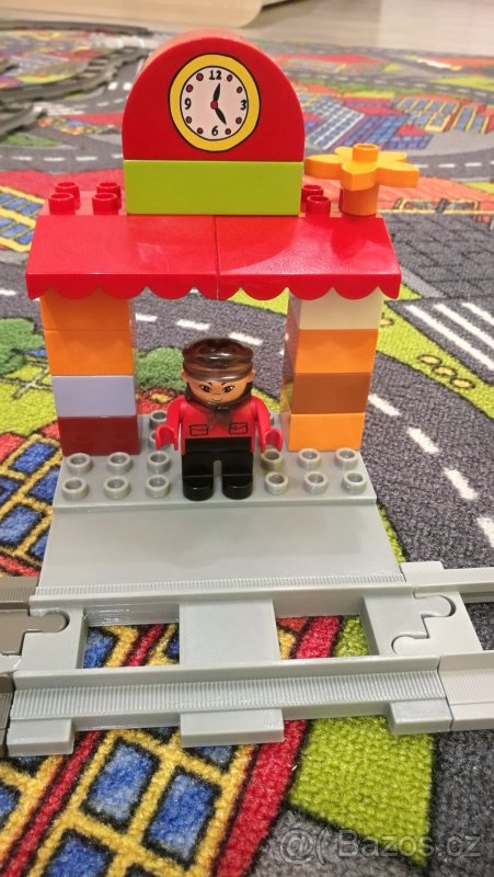 Duplo vlak, kolej perón, nádraží - 2