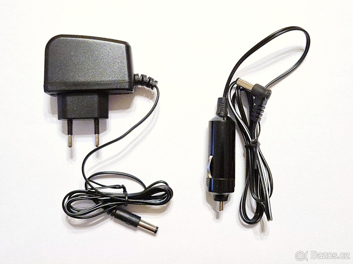 Nabíječka 230V + nabíječka 12V - 2