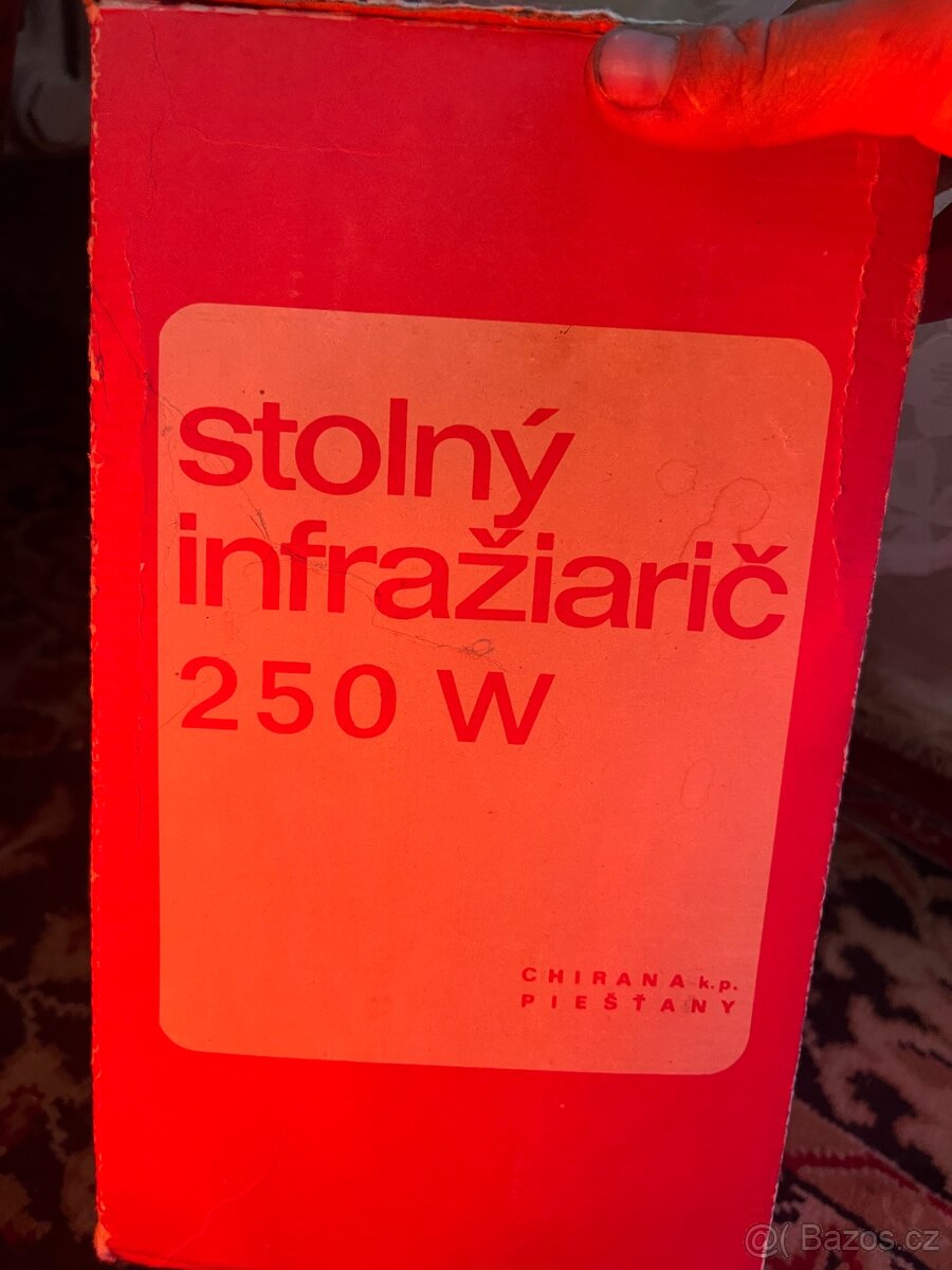 Stolní infrazářič 250W Sahara 2 - 2