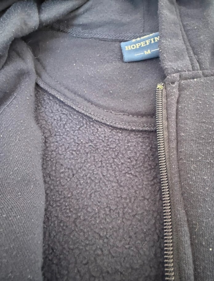 Chlapská mikina s kapucí na zip - 2