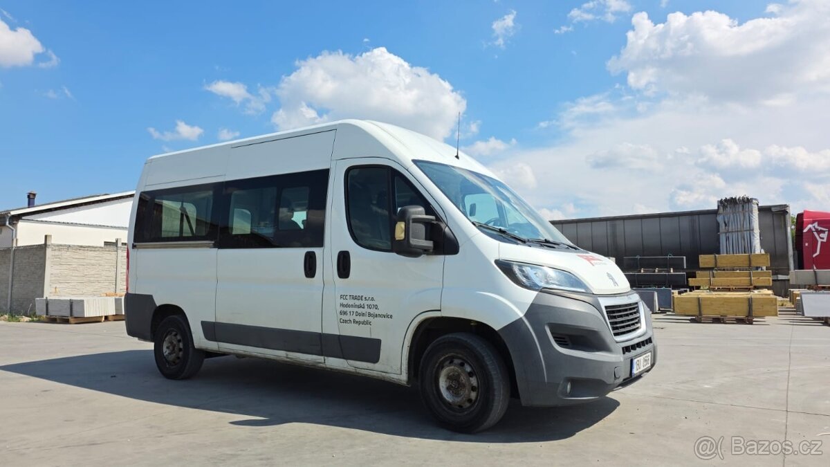 Peugeot Boxer, minibus - 9 míst - 2