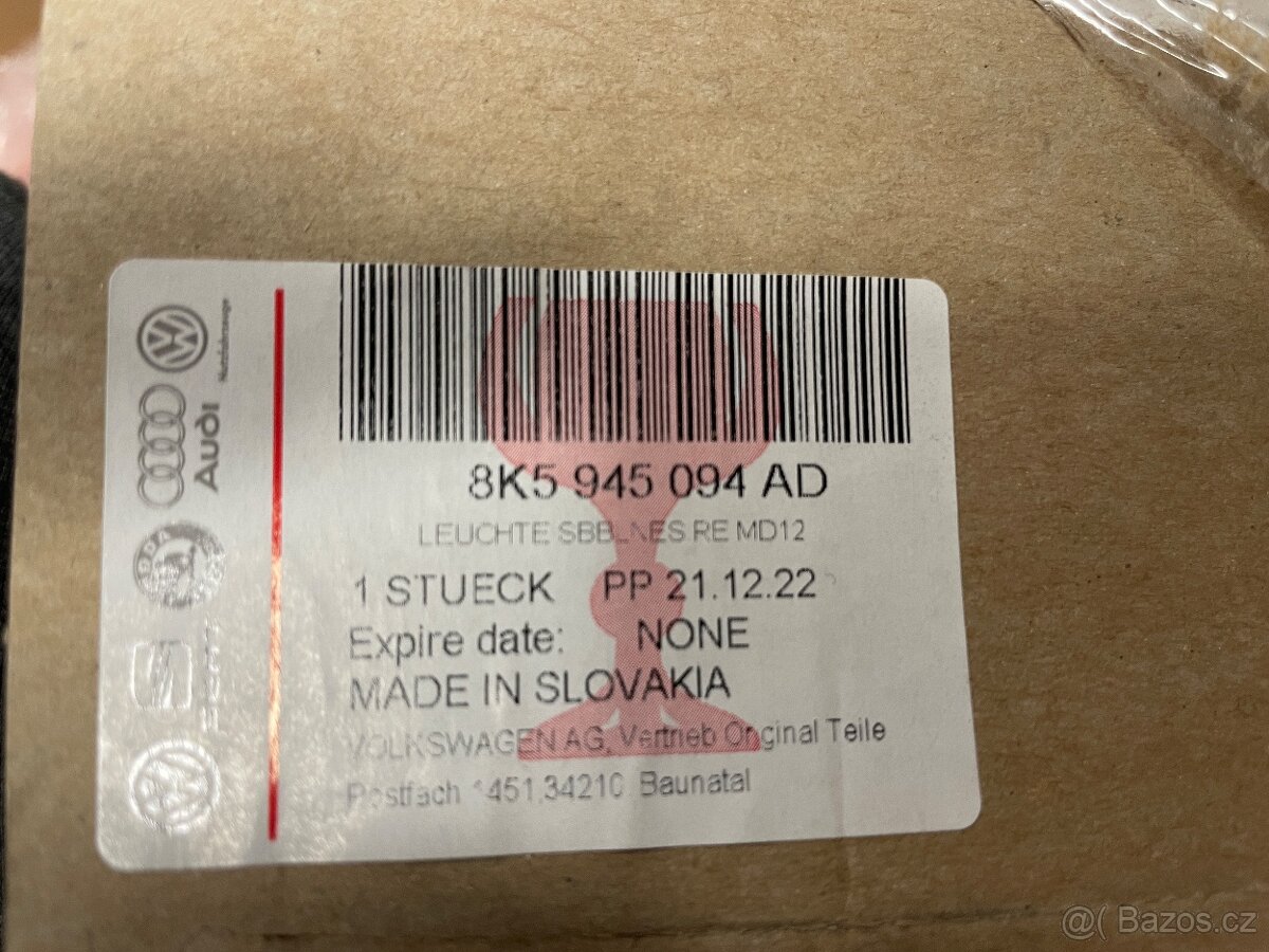 Audi A4 B8 PZ LED světlomet NOVÉ ORIGINÁL - 2