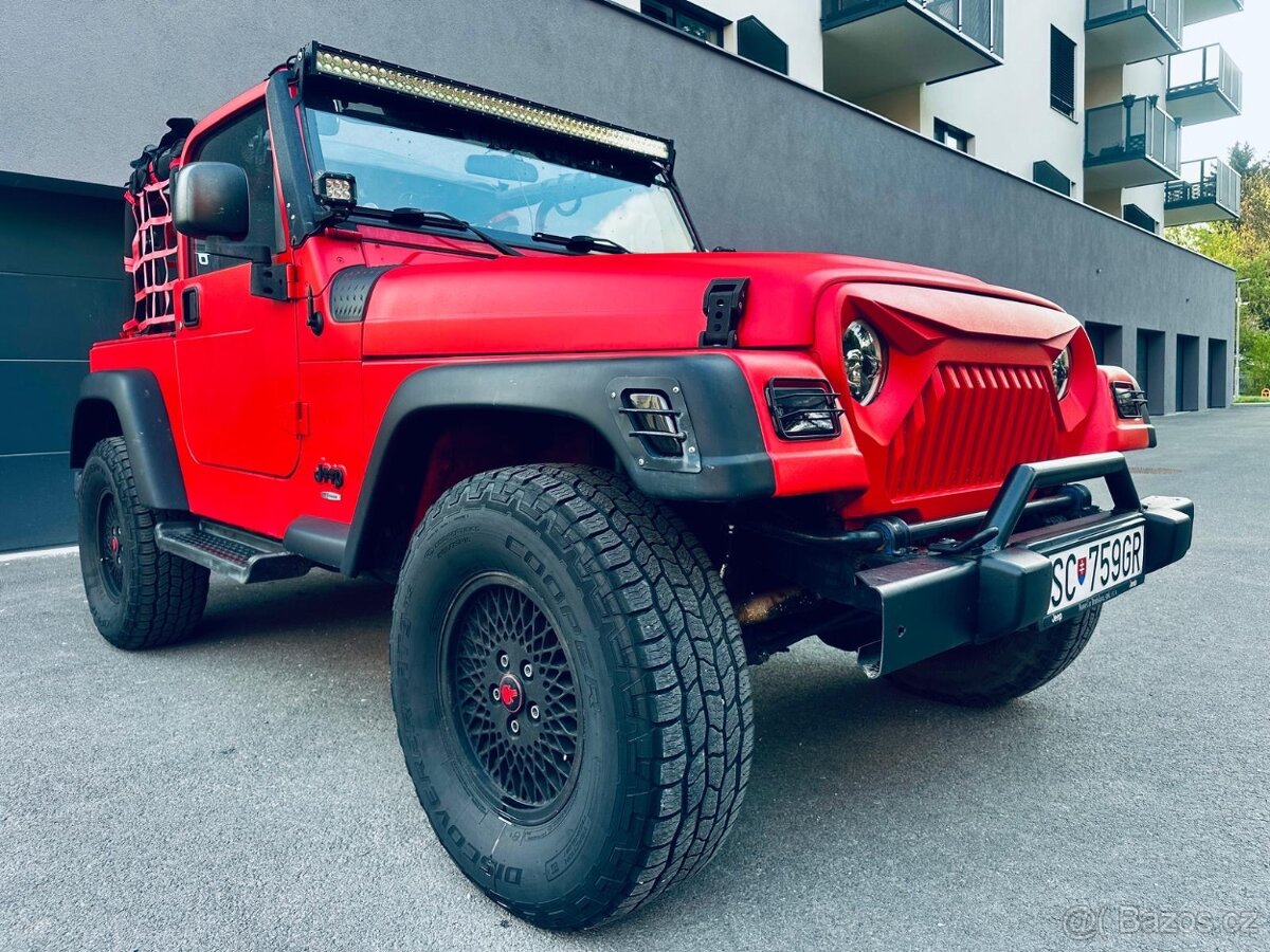 Jeep Wrangler TJ 2.4 benzín Možná aj výmena