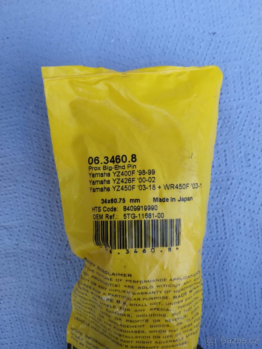 Spodní ojniční čep Yamaha YZ-F450/400/426 - 2
