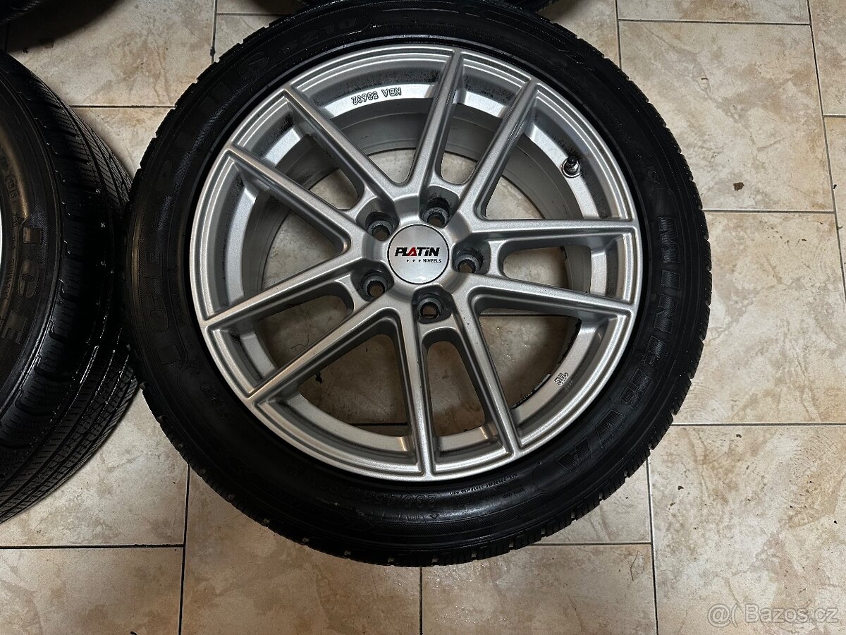 Prodám zimní sadu alu kol Anzio R17 - 2