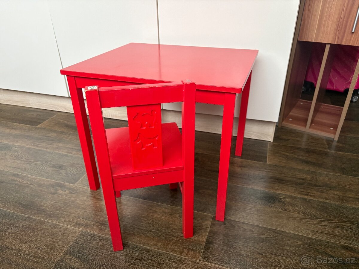 Kritter - ikea- stolek a židle - 2