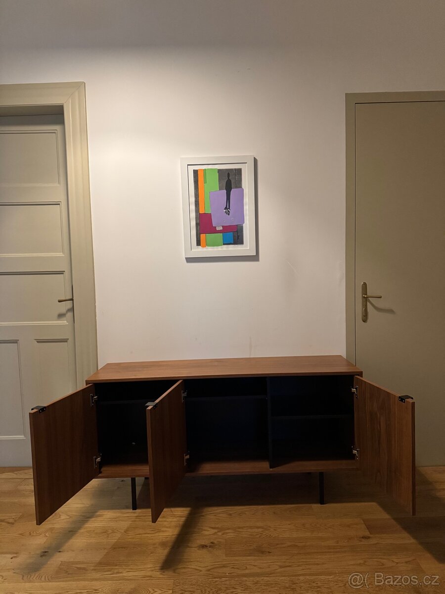 KOMODA minimalistická, dřevěná - 2