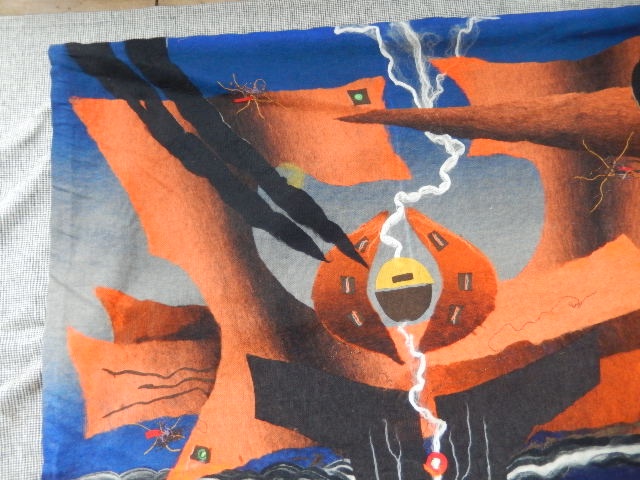 Tapiserie netkaná ART PROTIS Brno, manželé Vrzalovi - 2