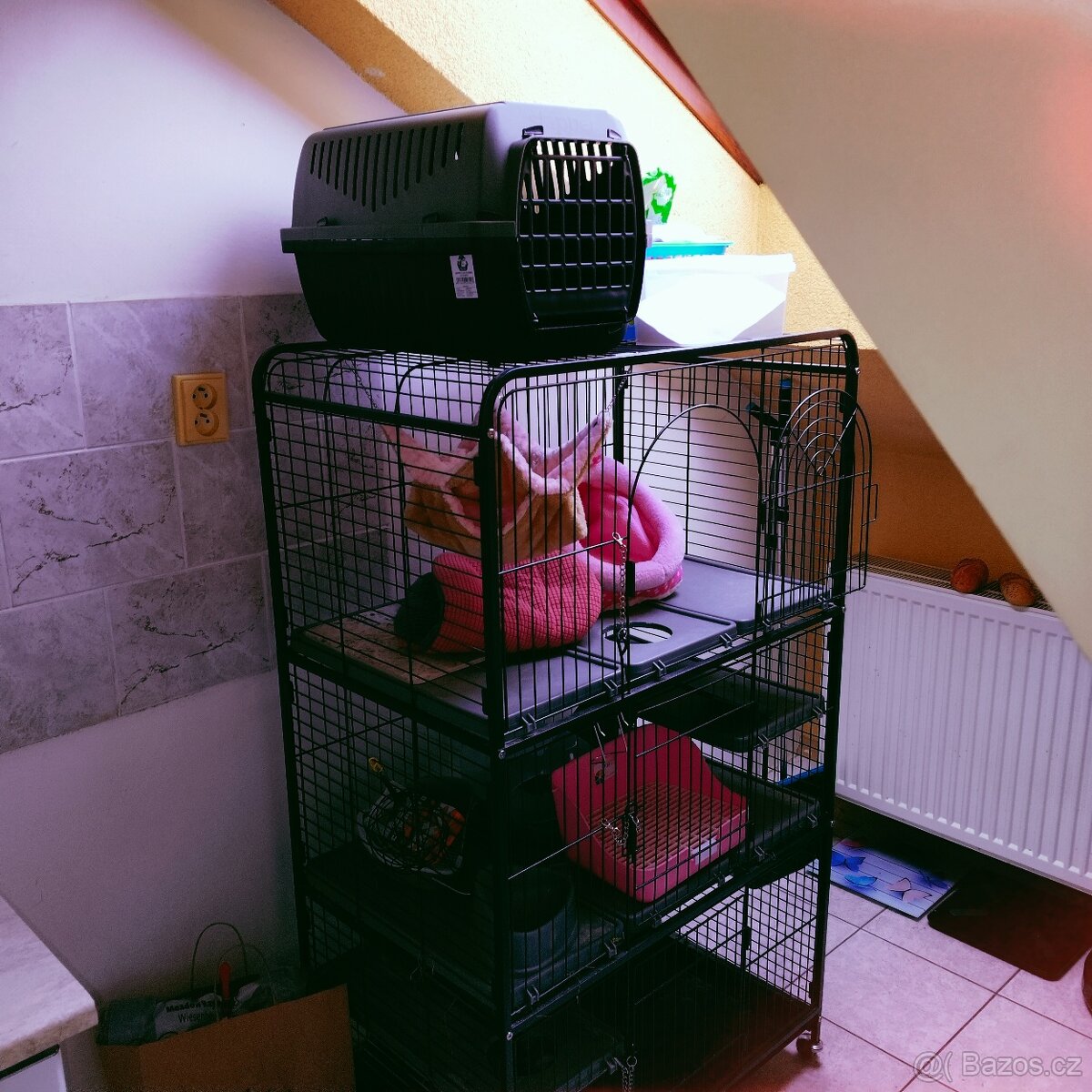 Velká klec s vybavením - 2