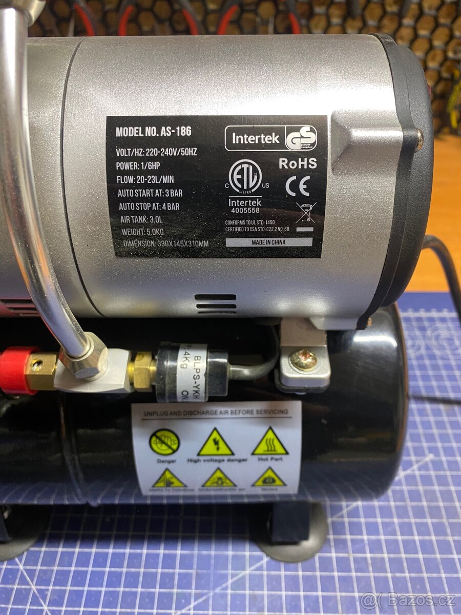 Kompresor s tlakovou nádobou Fengda AS-186 - 2