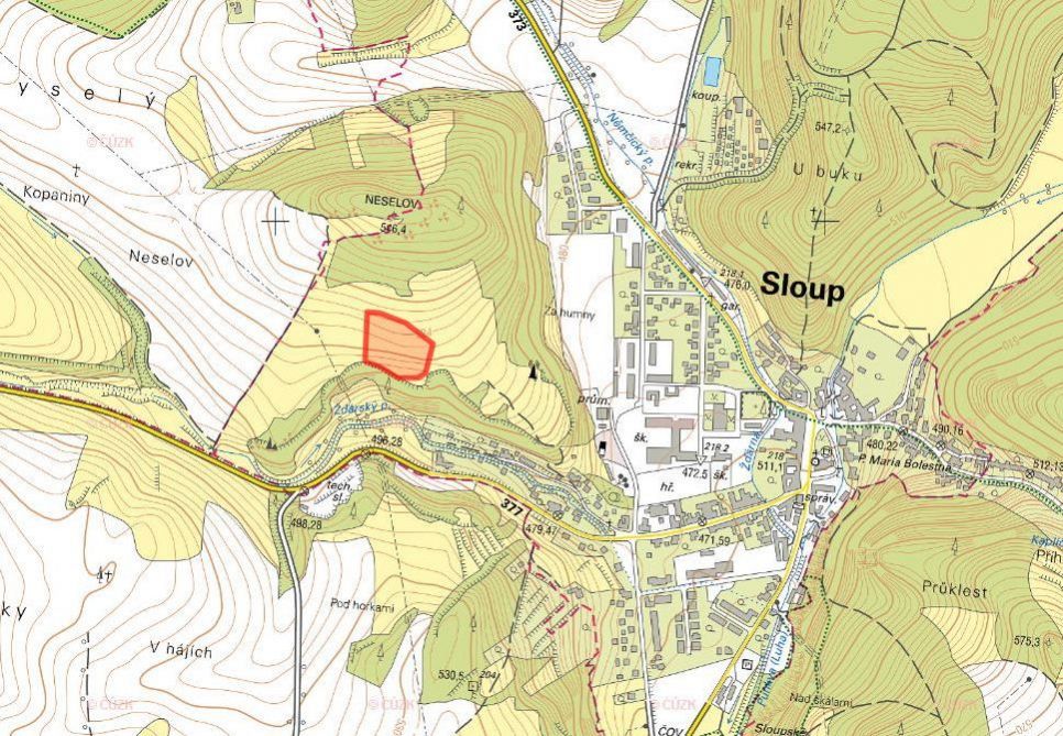 Louka, prodej, Sloup, Blansko - 2