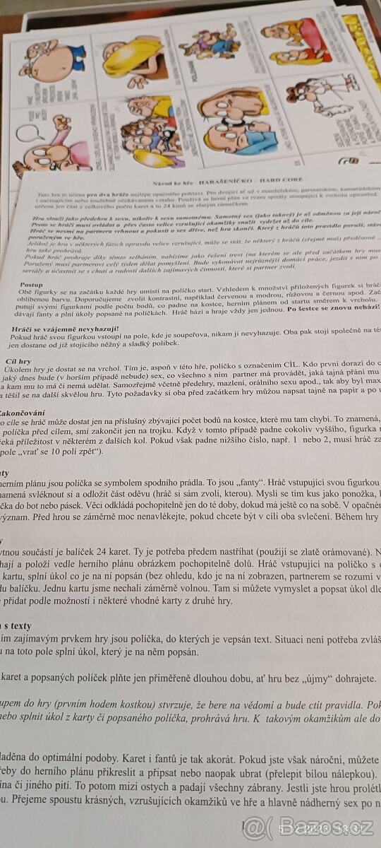 Hra pro dospělé - Harašeníčko - 2