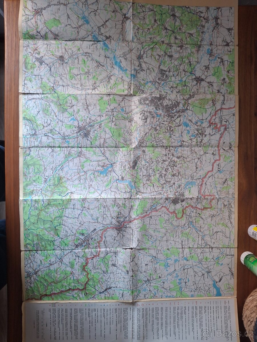 Turistická mapa „Ostravsko“, 1974 - 2