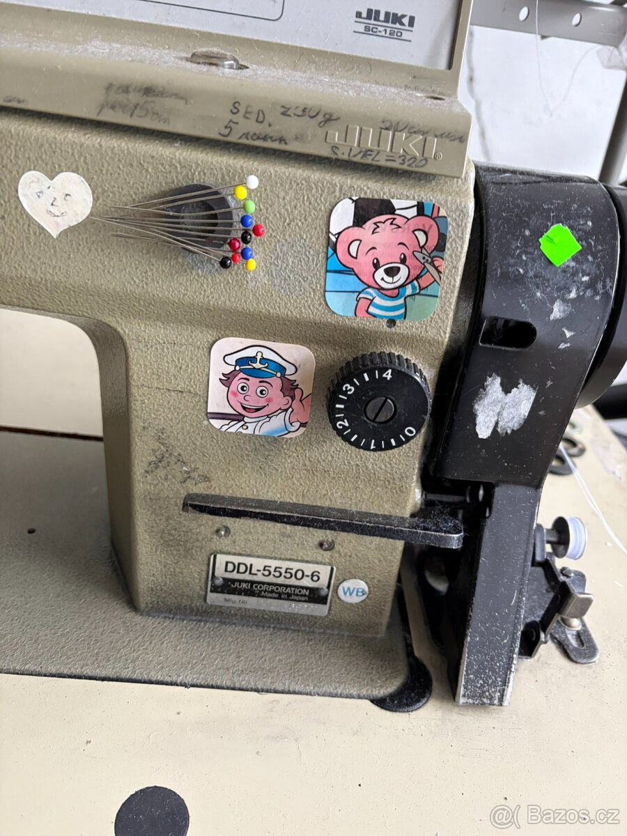 Průmyslový šicí stroj JUKI DDL-5550-6 - 2