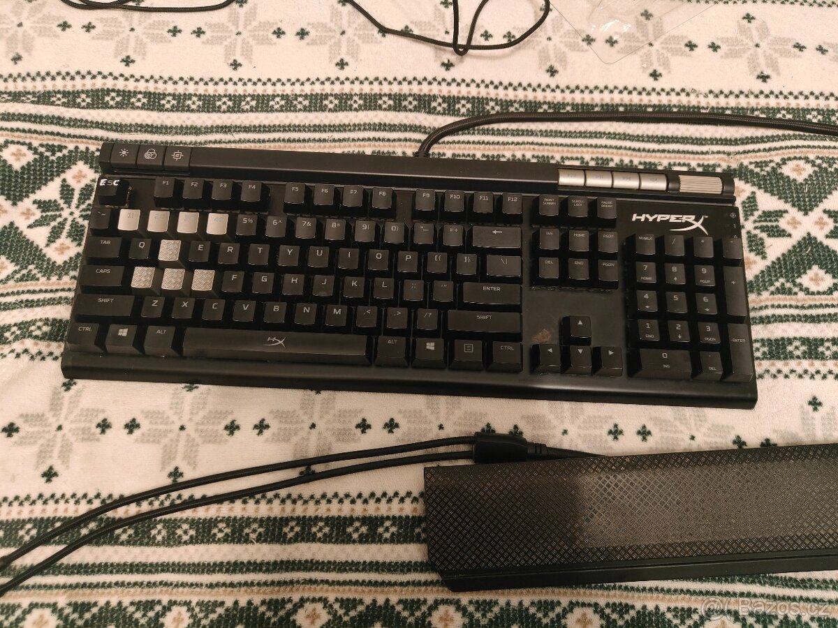 Herní klávesnice HyperX Alloy Elite- černo stříbrná - 2
