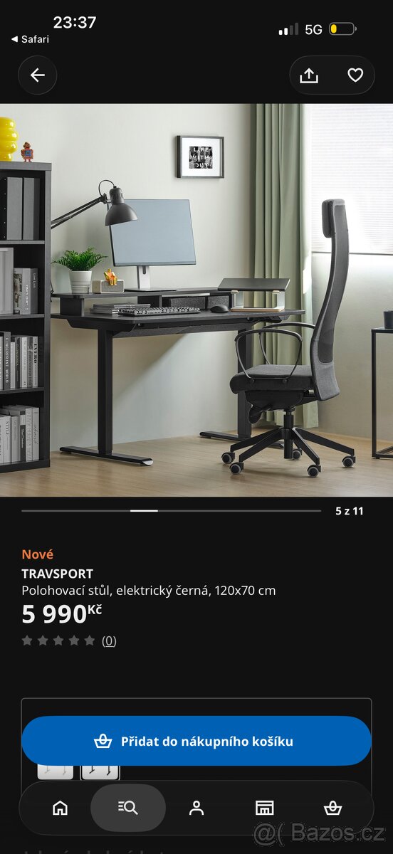 Elektrický stůl IKEA - 2