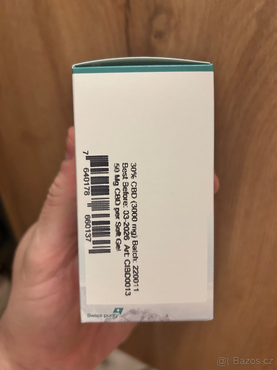CBD CIBDOL Gelové Kapsle 30% (3000 mg) - 2