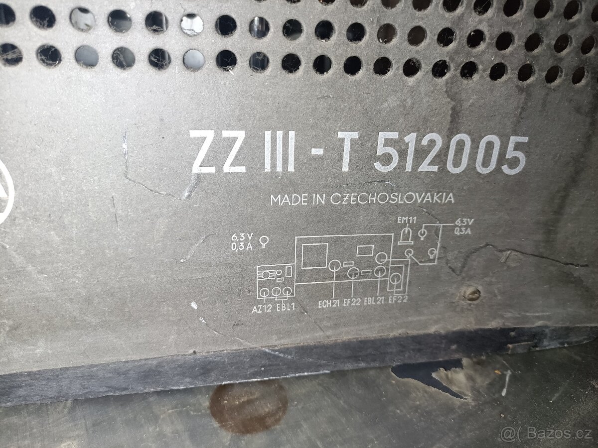 Rádio-gramofon TESLA ZZ III – T 512005 - 2