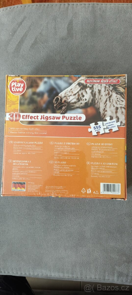 Puzzle 3D effect Playtive - 2