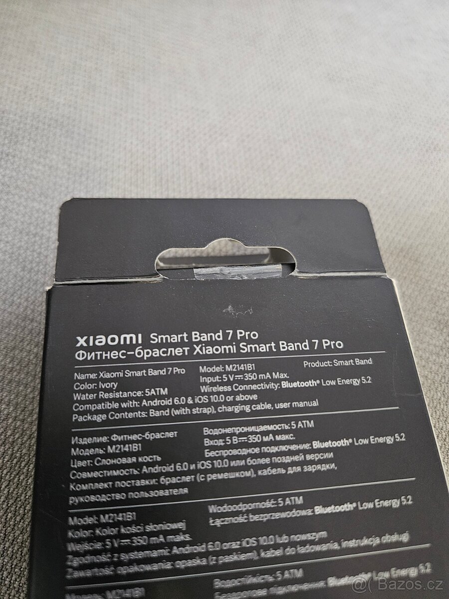 Xiaomi Smart Band 7 Pro použité jako nové - 2