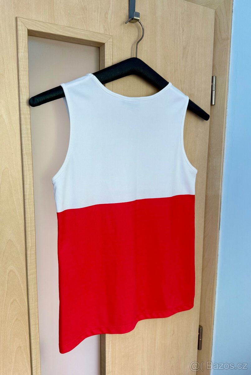Dám. bílo-červené sportovní tílko CMP, vel. S, sleva - 2